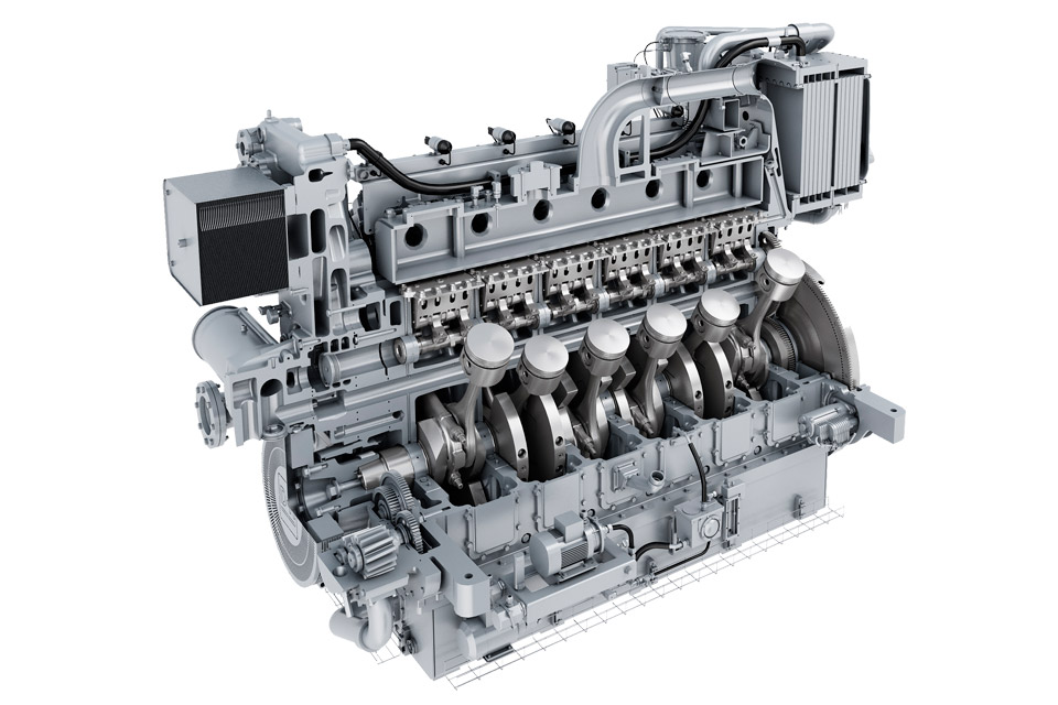 Guascor Gas Engines SGE-86EM section